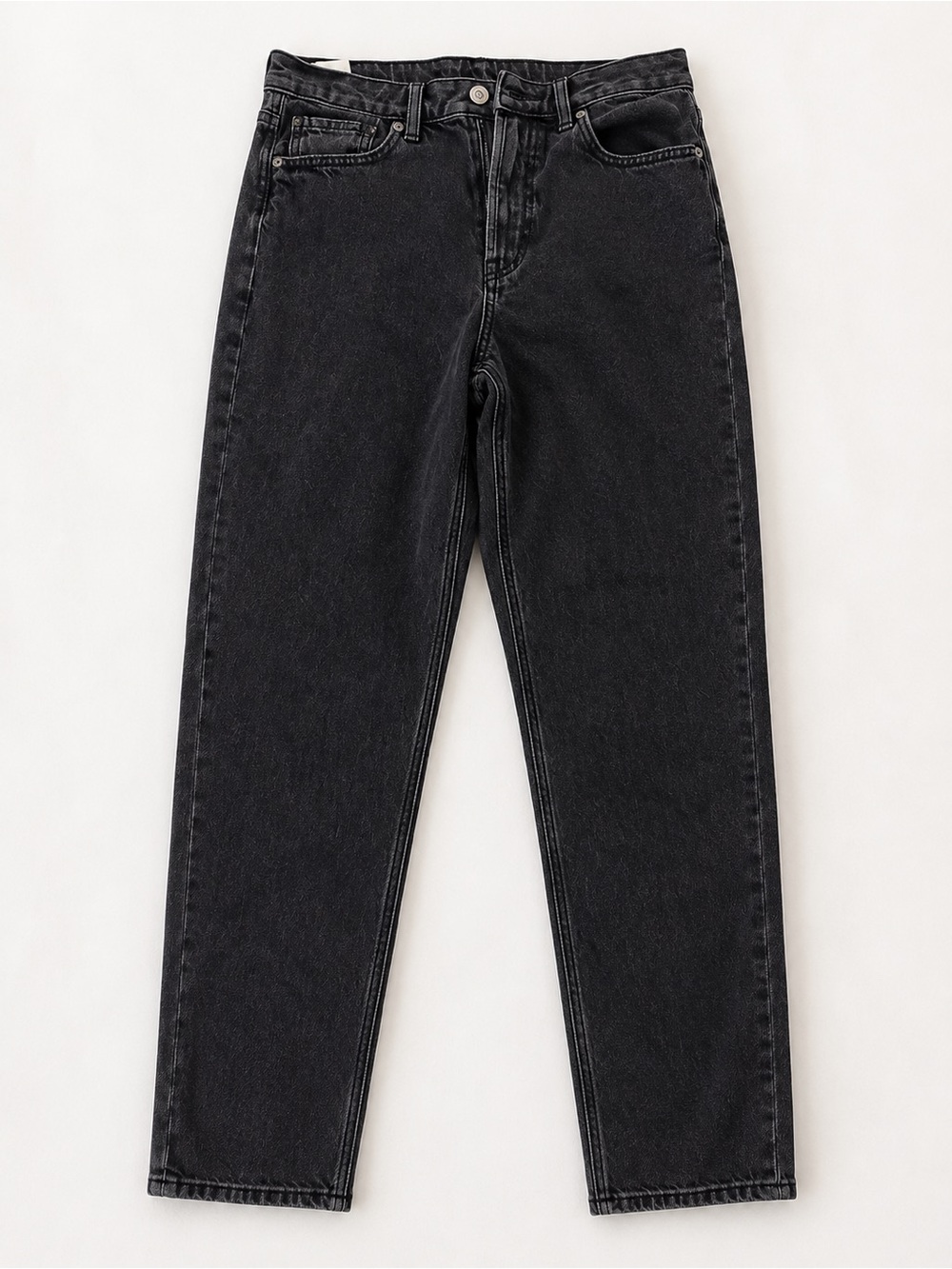 American Eagle Strigid Black Straight Leg Jeans